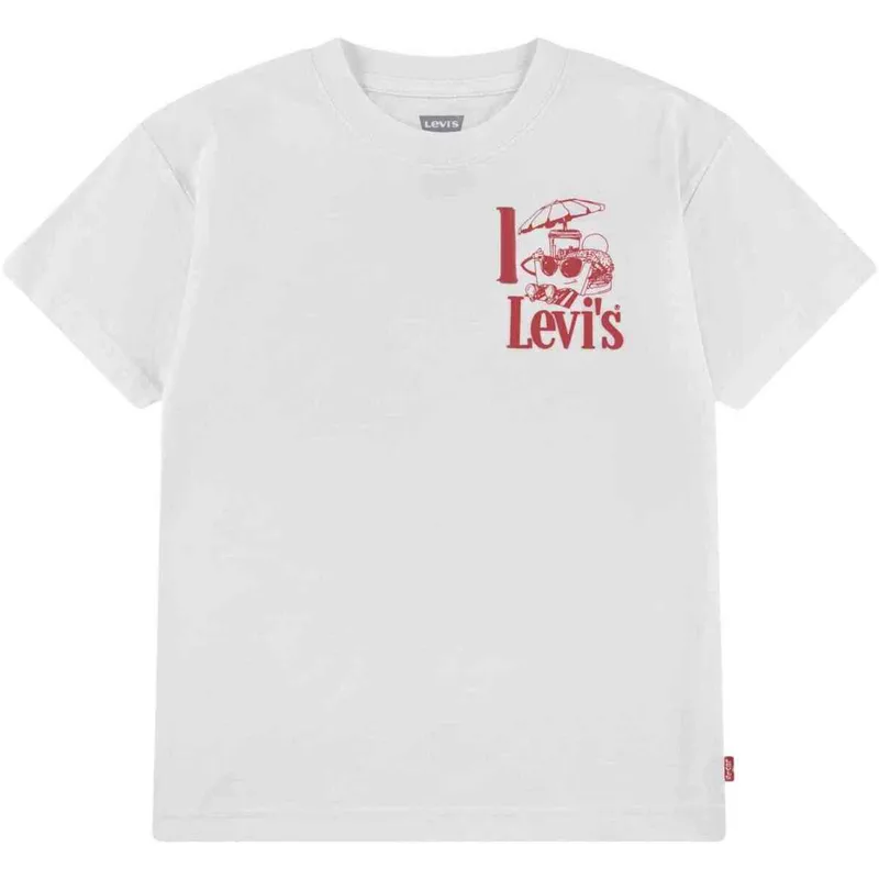 T-shirt με κοντά μανίκια Levis Burger Meal Tee