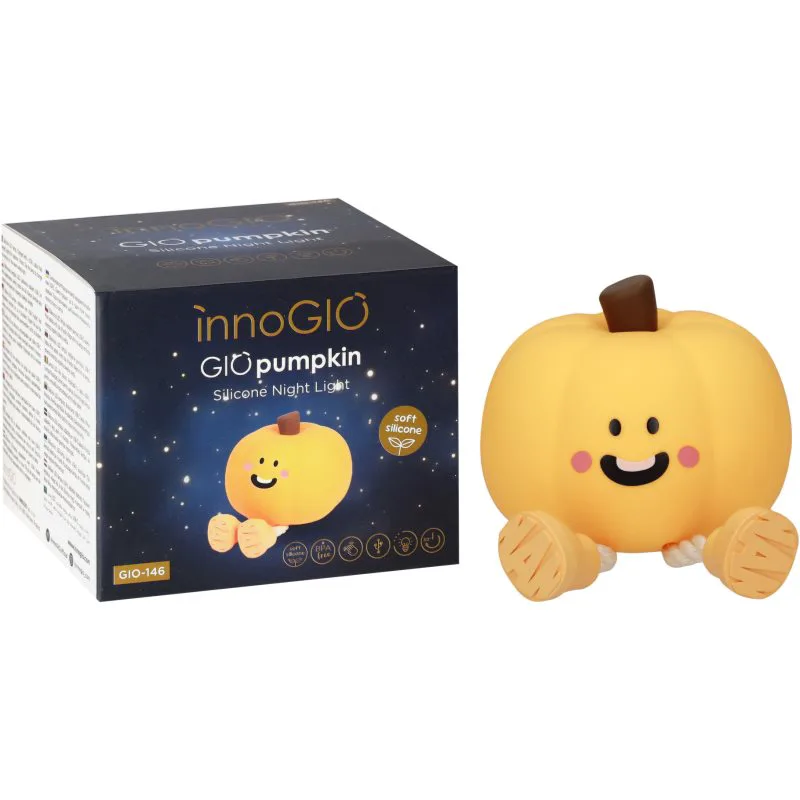 innoGIO GIOpumpkin παιδική λάμπα LED με δυνατότητα ρύθμισης του φωτισμού 1 τμχ