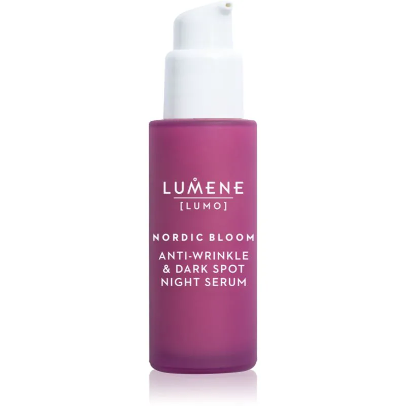 Lumene Nordic Bloom [LUMO] ορός νύχτας ενάντια στις ρυτίδες και των μαύρων στίγματων 30 ml