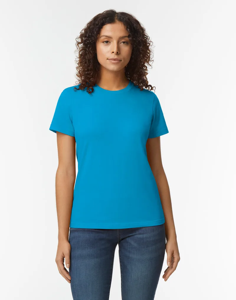 Γυναικείο T-Shirt 65000L Gildan Softstyle Midweight Sapphire