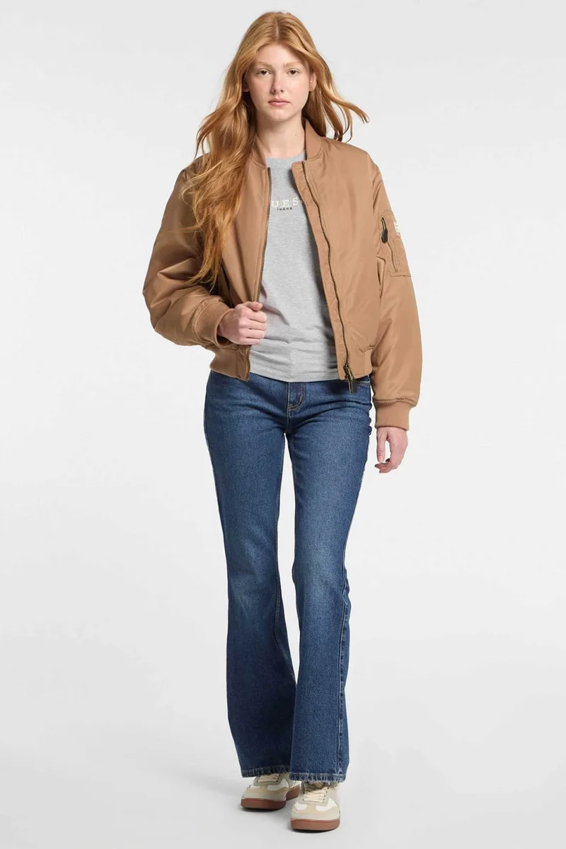 Guess γυναικείο τζιν παντελόνι πεντάτσεπο Bootcut - W5RA1SD5M44 Denim Blue Σκούρο