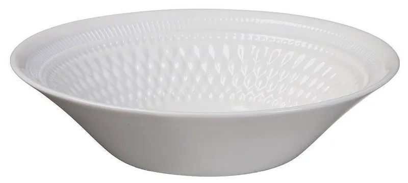 ΜΠΟΛ LUMINARC ALIZEE PERLE ΠΟΡΣΕΛΑΝΗ ΣΤΡΟΓΓΥΛΟ ΛΕΥΚΟ (18CM)