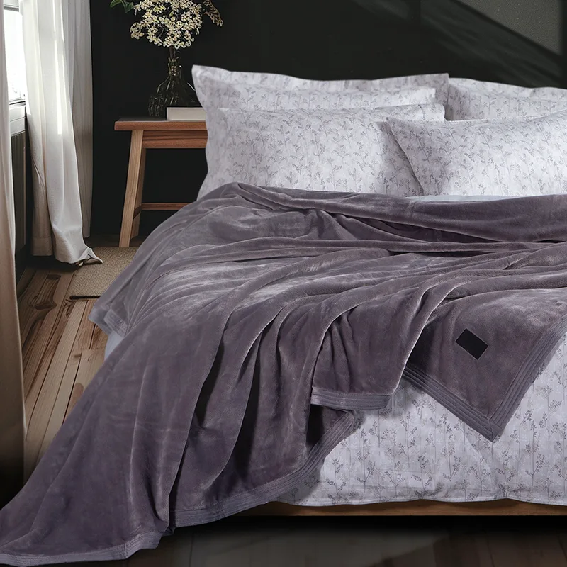 Κουβέρτα Βελουτέ Υπέρδιπλη 230X240 Nef Nef Velosso Grey (230x240)