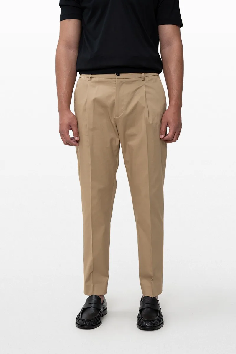 BE ABLE Ανδρικό Μπεζ Trousers in Μπεζ