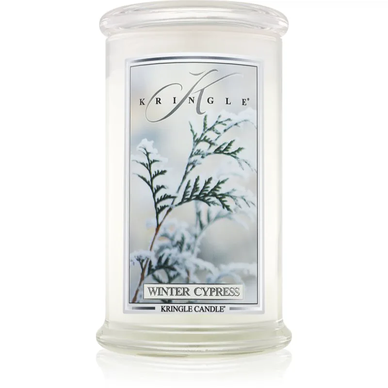 Kringle Candle Winter Cypress αρωματικό κερί 624 γρ