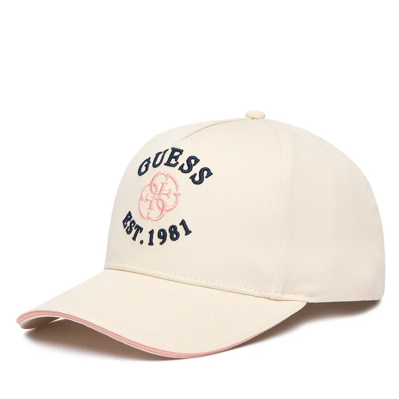 Καπέλο Jockey Guess V6RZ03 WO07T Μπεζ