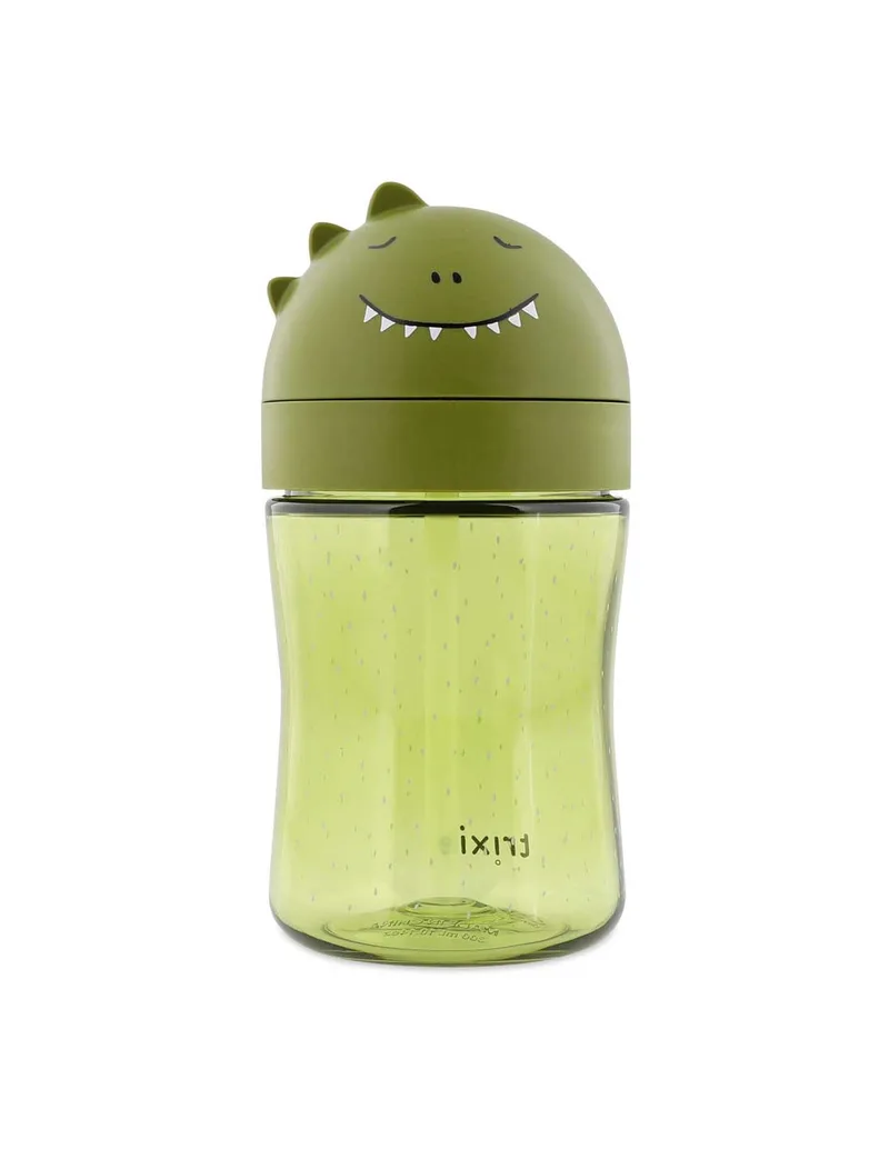 Trixie Μπουκάλι Με Καλαμάκι First Meal Mr. Dino 300ml