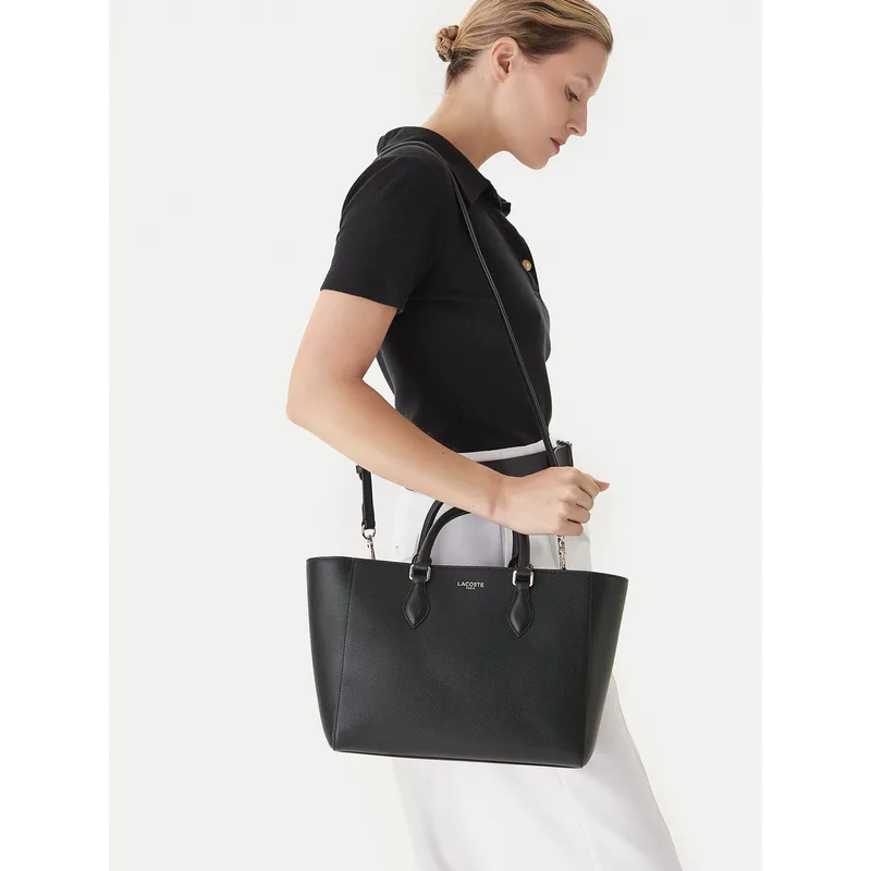 Τσάντα Lacoste NF5102PH Μαύρο