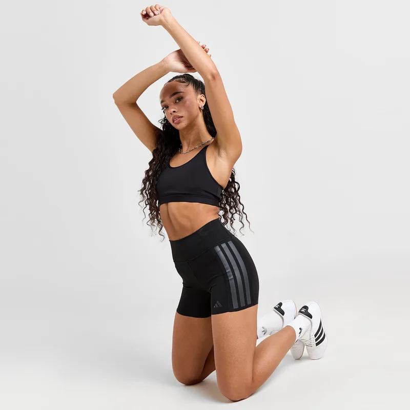 adidas Optime 3-Stripes 1/4 Short Leggings (9000221828_1469)