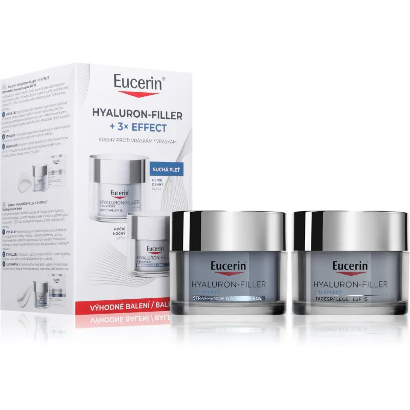 Eucerin Hyaluron-Filler + 3x Effect αντιρυτιδική φροντίδα επωφελής συσκευασία