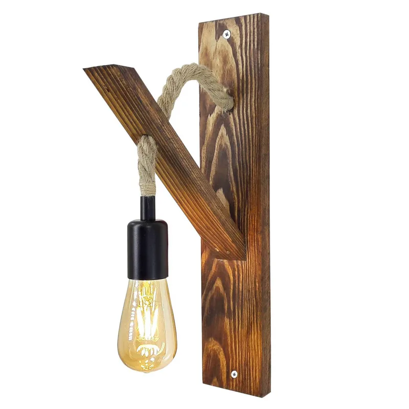 Απλίκα Τοίχου A-G Ahsap 806ALD1467 Walnut