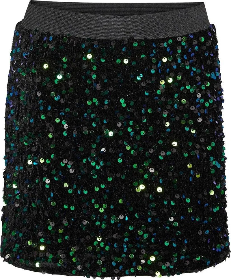 ΦΟΥΣΤΑ VERO MODA 10298941 VMBELLA ΜΑΥΡΟ (164 CM)-(14 ΕΤΩΝ)