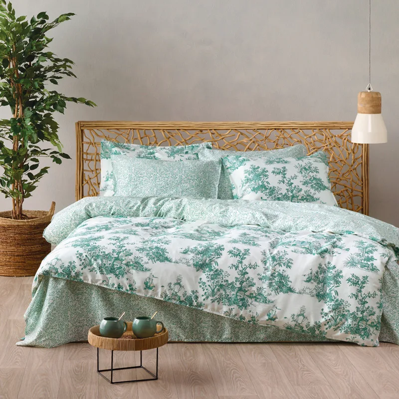 Σεντόνια King Size (Σετ) 270X270 Kentia Toile 02 Χωρίς Λάστιχο (270x270)