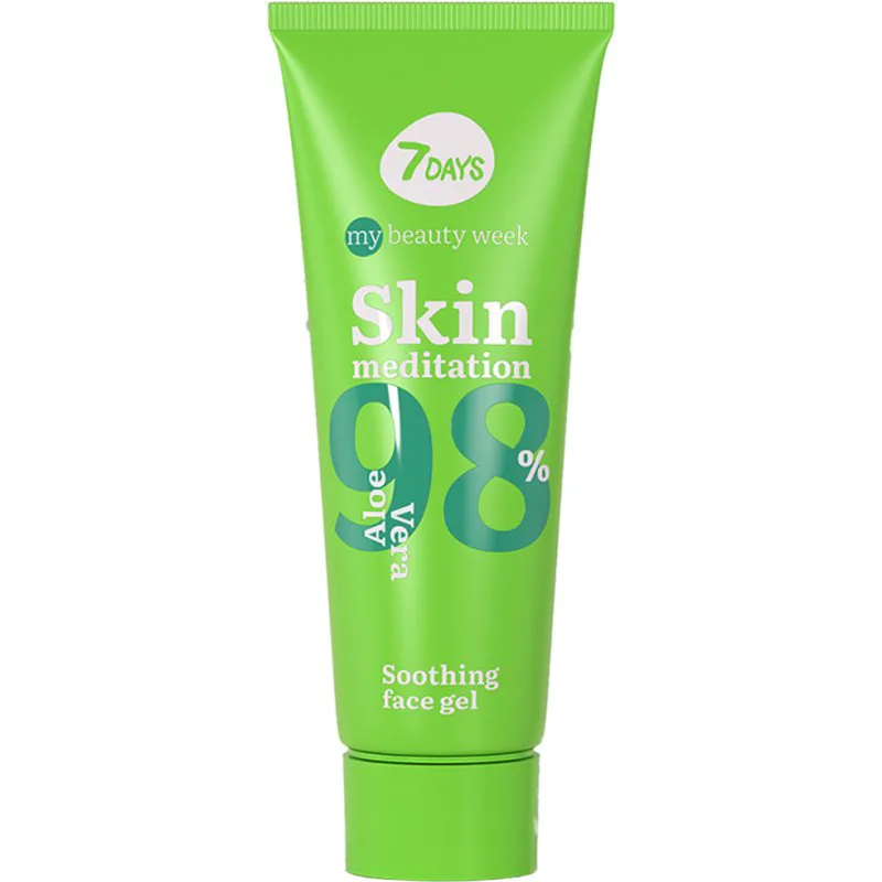 7DAYS Skin Meditation Soothing Face Gel Καταπραϋντικό Τζελ Προσώπου & Σώματος με 98% Αλόη 80ml