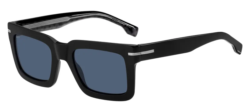 BOSS Man Sunglasses BOSS1501SINA — Acetate Black, 51/22/145 mm, Category 3