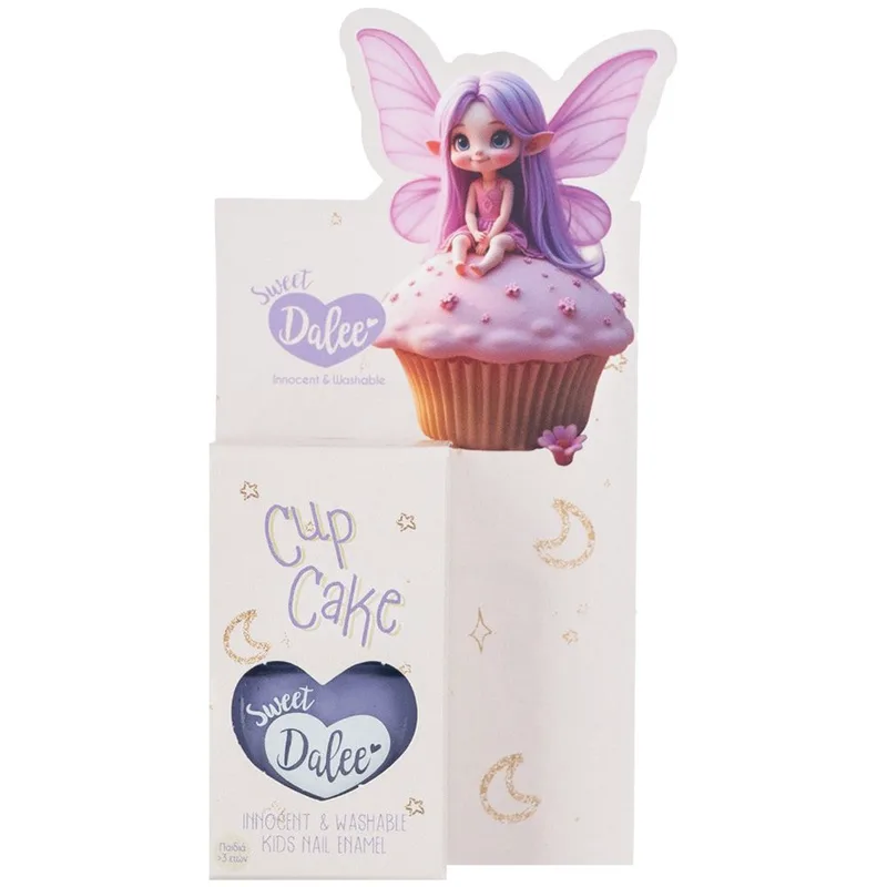 Sweet Dalee Nail Polish Παιδικό, Οικολογικό, Μη Τοξικό Βερνίκι Νυχιών με Βάση το Νερό 12ml - 902 Cup Cake