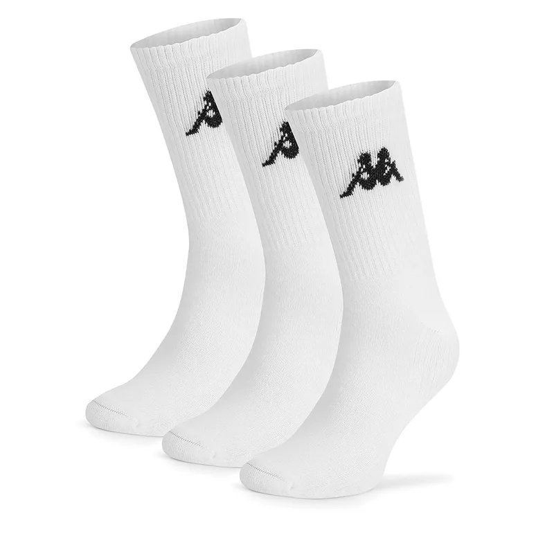 Κάλτσες μακριές Kappa Z4448_AW24 (3-PACK) Λευκό
