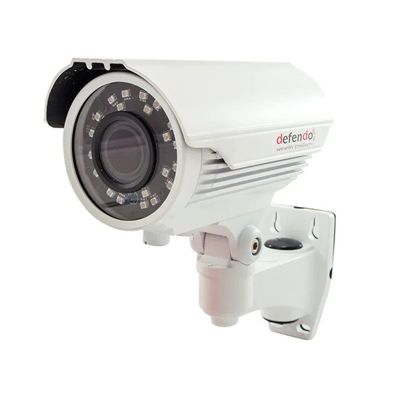 έγχρωμη κάμερα 2.4mp φακός 2.8-12mm αδιάβροχη ip66 απόσταση 30m x24 ir leds