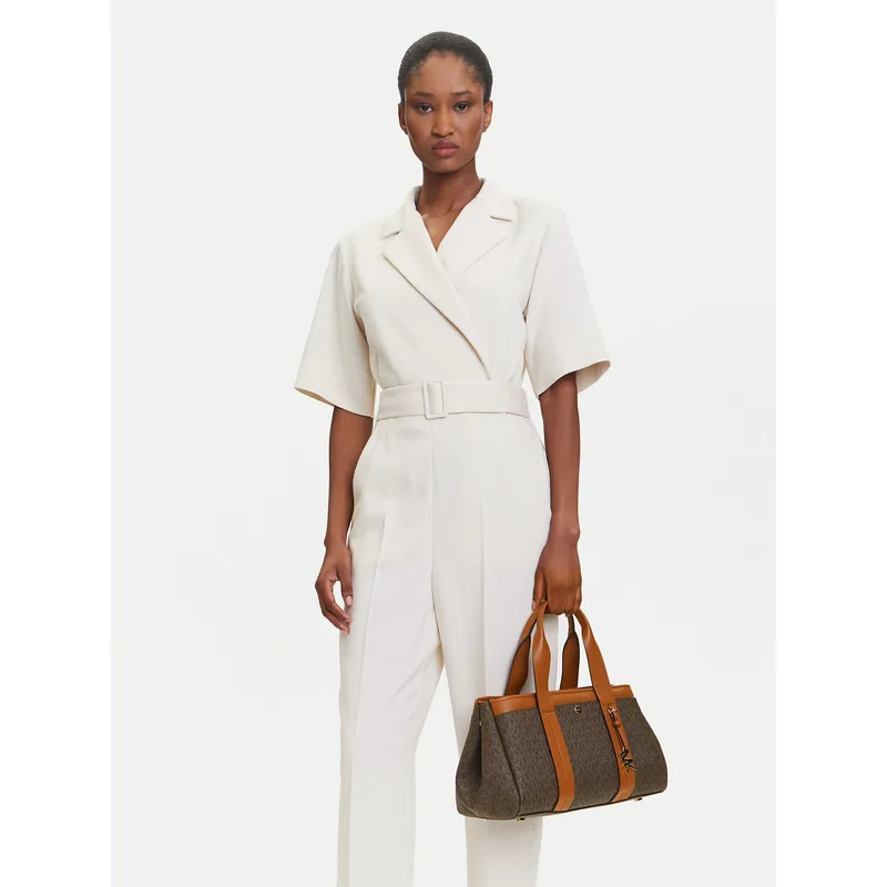 Τσάντα MICHAEL Michael Kors Romee 30T5G1ZS1B Καφέ