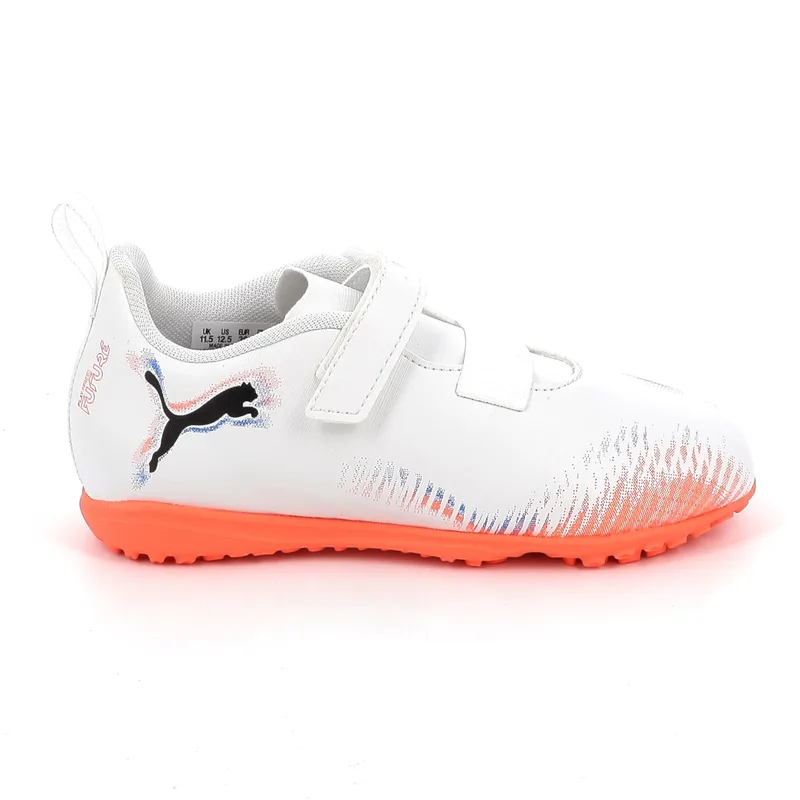Ποδοσφαιρικό Παπούτσι για Αγόρι Puma Future 8 Play V TT Jr Χρώματος Λευκό 108628-01