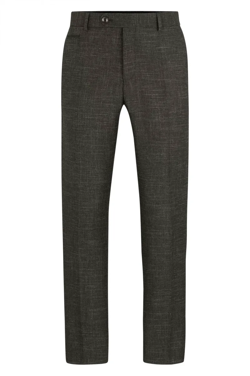 BOSS ΠΑΝΤΕΛΟΝΙ CHINO SLIM FIT H-GENIUS-241 ΧΑΚΙ