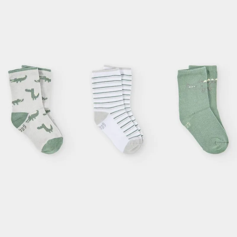 Κάλτσες 3 pack αγόρι Boboli-693075-7351-Multicolor
