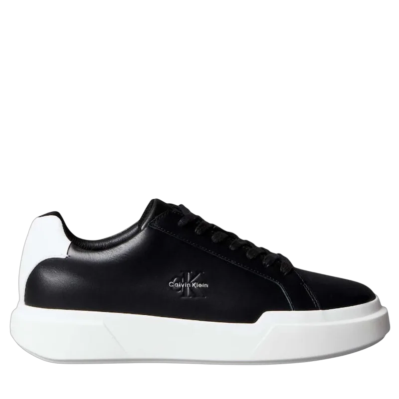 Ανδρικά Δερμάτινα Chunky Sneakers Μαύρα Calvin Klein YM0YM01344-0GM