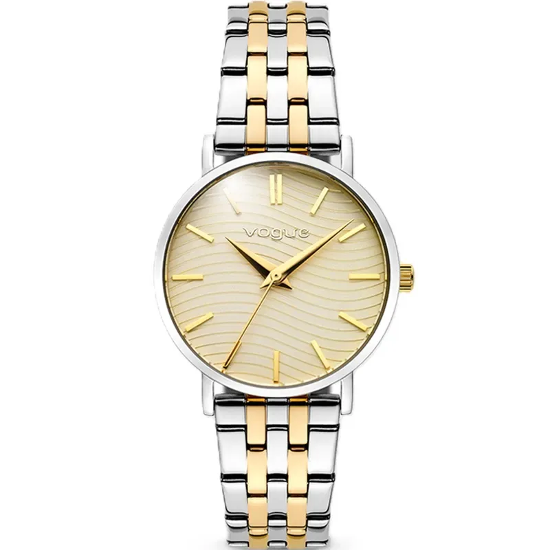 Γυναικείο δίχρωμο ρολόι Vogue Nicole Stainless Steel Bracelet 616162 616162 Ατσάλι