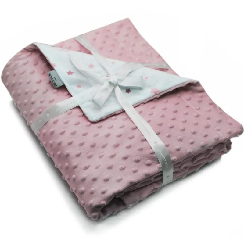 Κουβέρτα Κουνιας Soft Plus Fleece 110X140 Pierre Cardin Toppy Ροζ