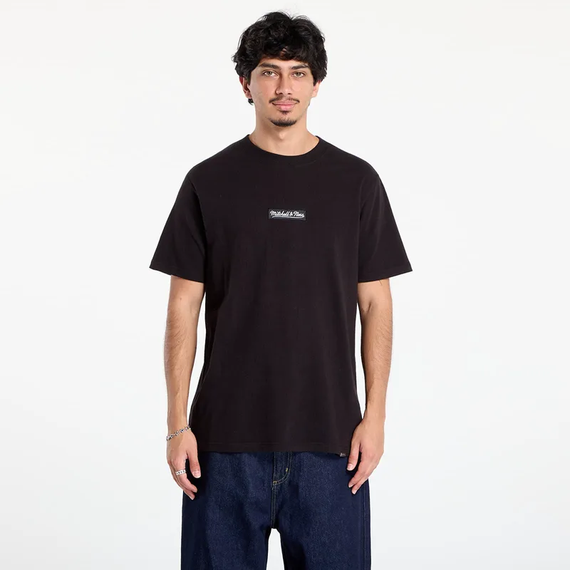 T-shirt Mitchell & Ness Branded M&n Box Logo Tee UNISEX Black M