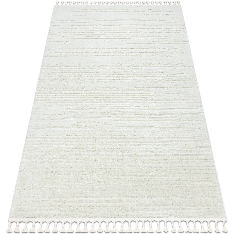 Χαλιά Rugsx Χαλί SEVILLA AC53B λωρίδες λευκό Π120x170 cm