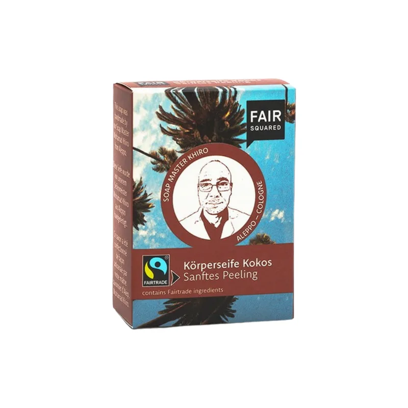 Fair squared Coconut body soap soft peeling 80 g