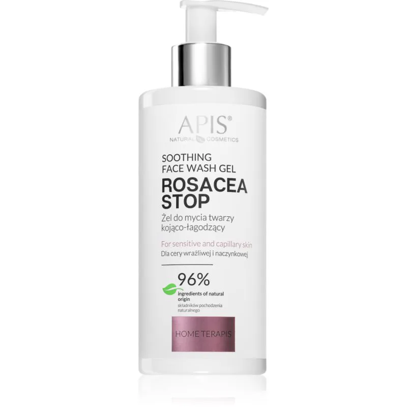 Apis Natural Cosmetics Home TerApis καταπραϋντικό καθαριστικό τζελ για το πρόσωπο 300 ml