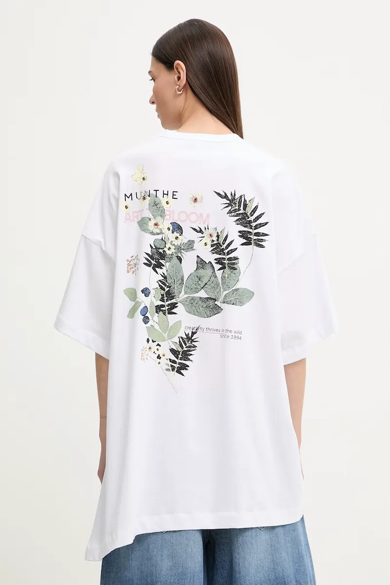 MUNTHE t-shirt γυναικείο βαμβακερό LANSTER