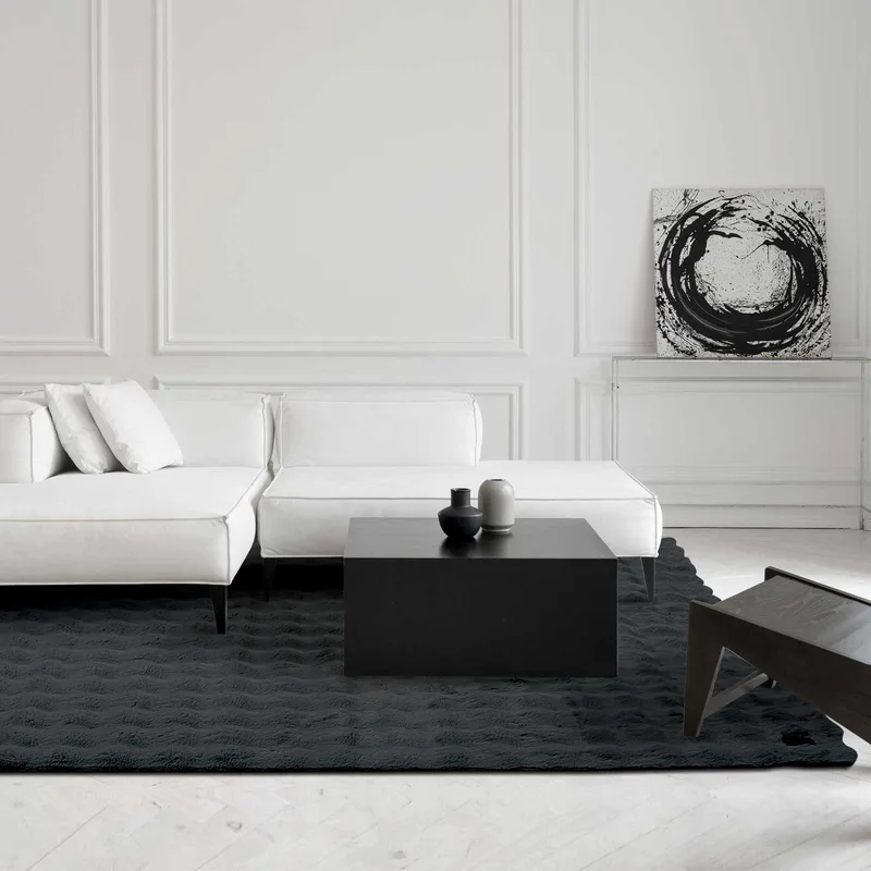 Χαλί Γούνινο Greenwich Polo Club 3125 Graphite 150x200