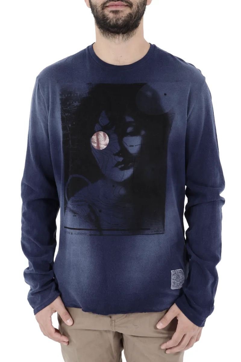 Μπλούζα Μακρυμάνικη Pepe Jeans Gallium PM502458-551 Ανδρικό
