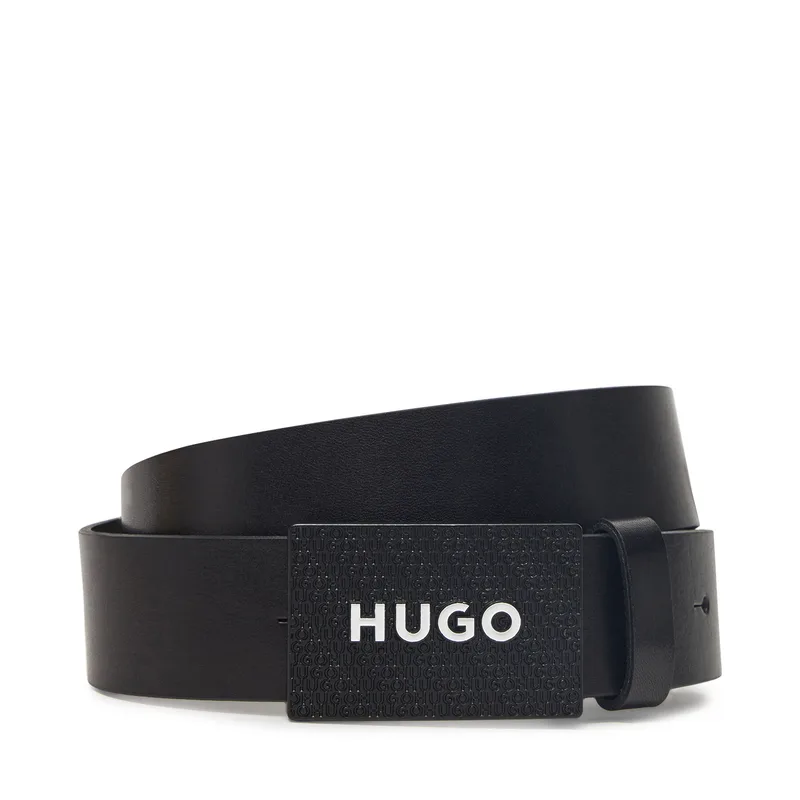 Ζώνη Ανδρική HUGO 50536879 Μαύρο