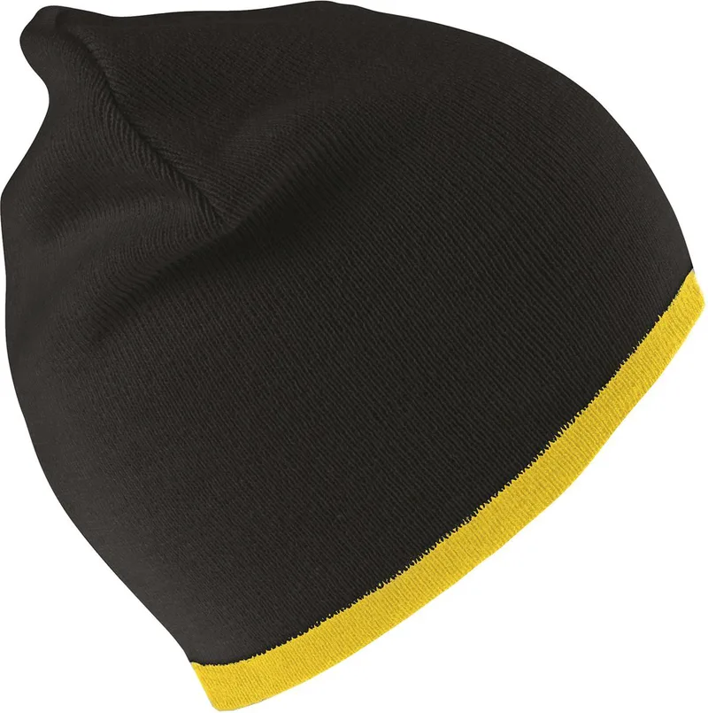 Σκούφος Thinsulate Result Caps RC046X Black/Yellow