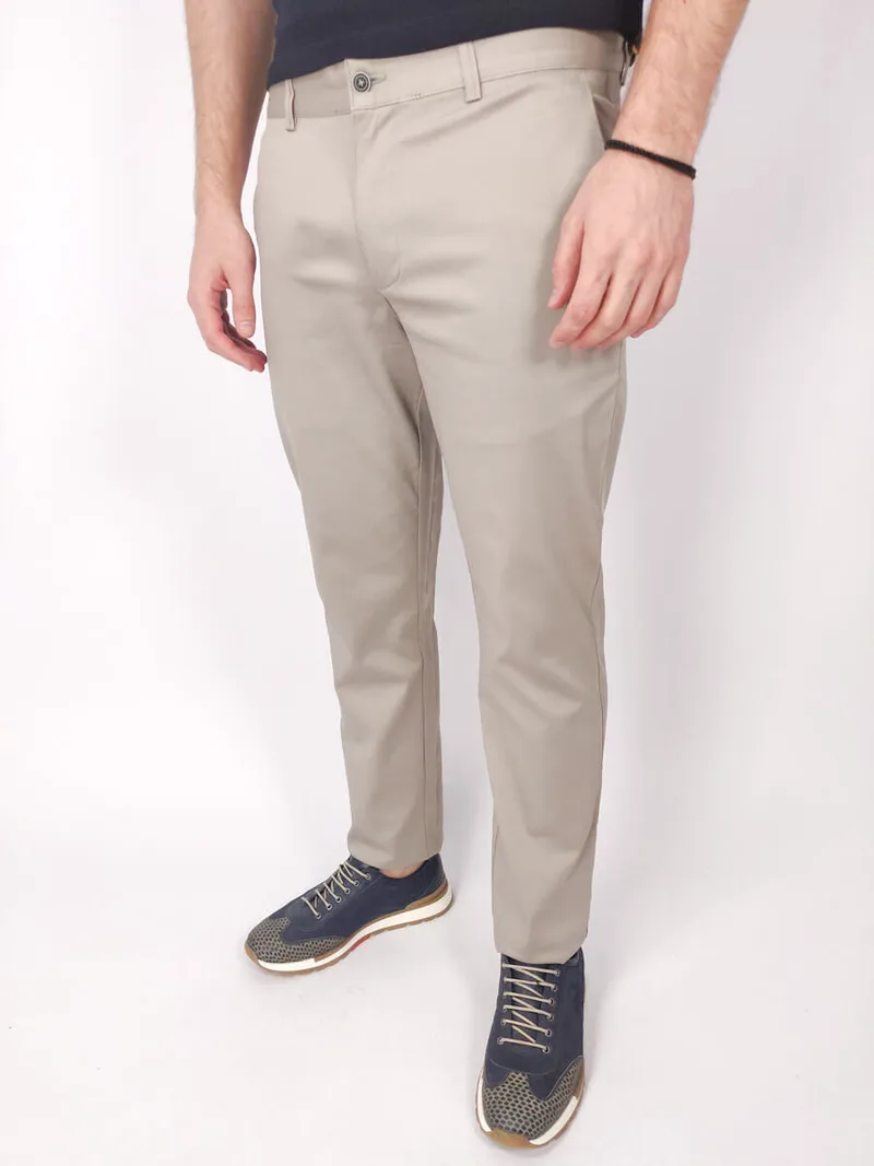 Endeson Παντελόνι Chinos - Μπεζ - 800