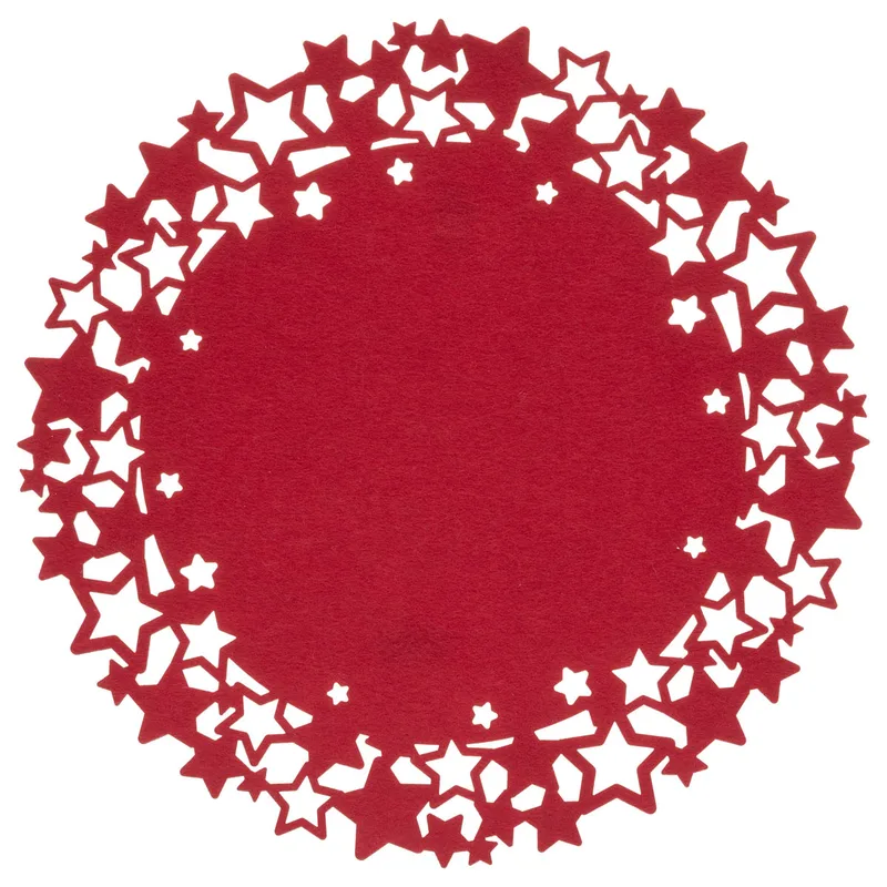 Χριστουγεννιάτικο Σουπλά (Φ38) A-S Felt Star 183365