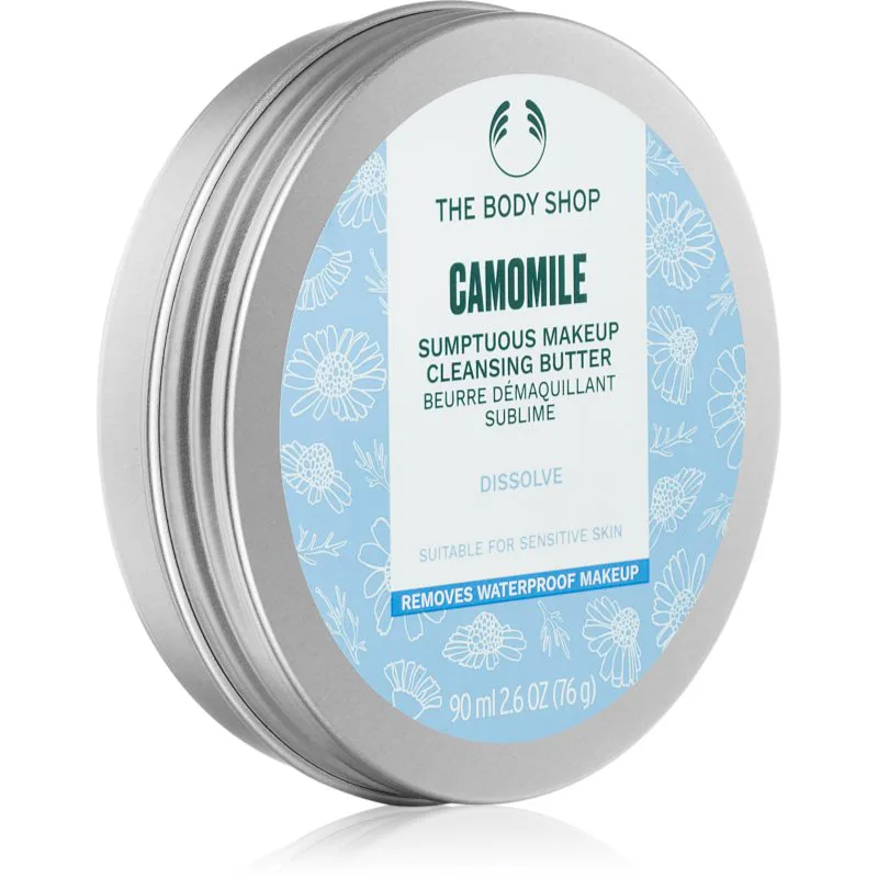 The Body Shop Camomile Sumptuous Cleansing Butter βάλσαμο για ντεμακιγιάζ και καθαρισμό για το πρόσωπο 90 ml