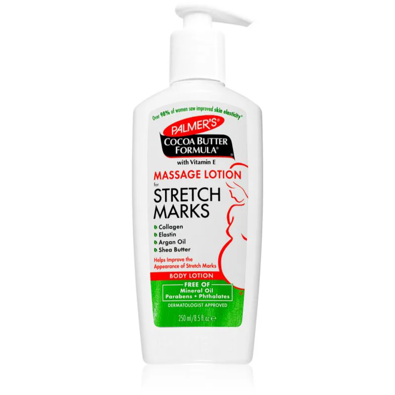 Palmer’s Cocoa Butter Formula Stretch Marks & Scars γάλα για μασάζ για την αντιμετώπιση των ραγάδων 250 ml