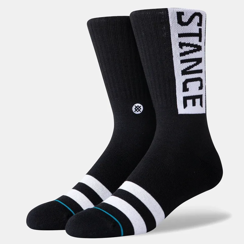 STANCE OG CREW SOCKS ΜΑΥΡΟ