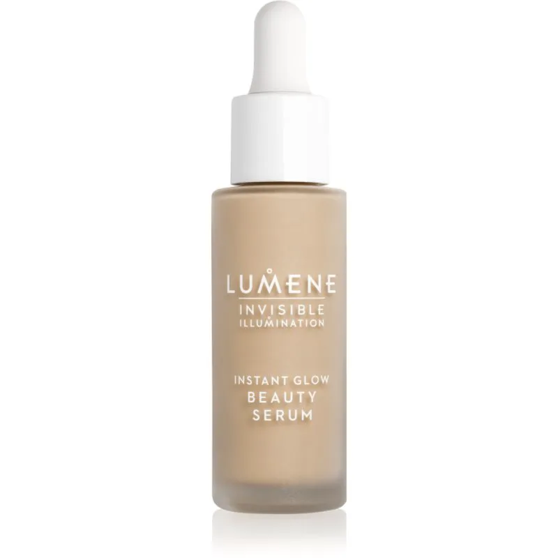 Lumene Invisible Illumination Instant Glow υπερ ελαφρύ μεικ απ απόχρωση Universal Medium 30 μλ