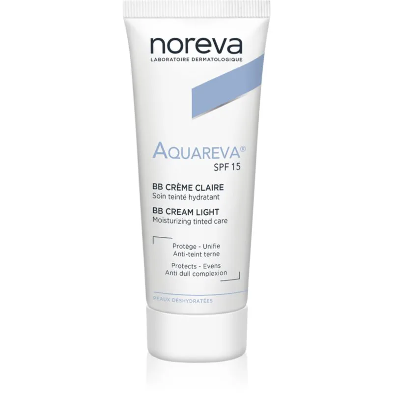 Noreva Aquareva BB Cream ενυδατική ΒΒ κρέμα SPF 15 Light 40 ml