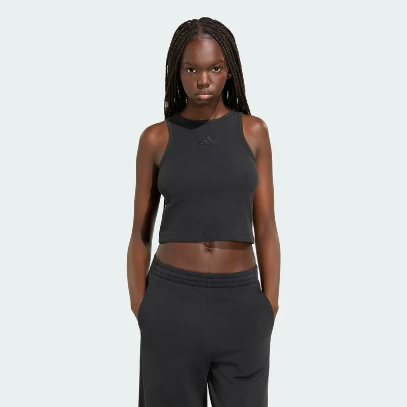adidas sportswear W Kit Small Logo Rib Tank (9000280069_1469)