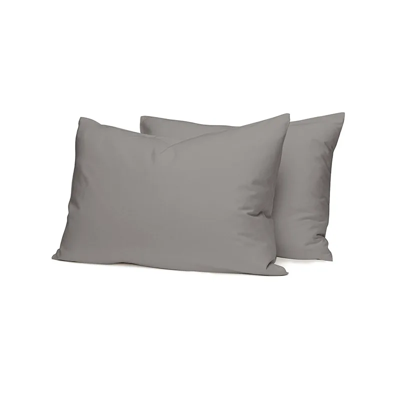 Μαξιλαροθήκες Ζεύγος 50X70 Sunshine Cotton Feelings 122 Paloma Grey (50x70)