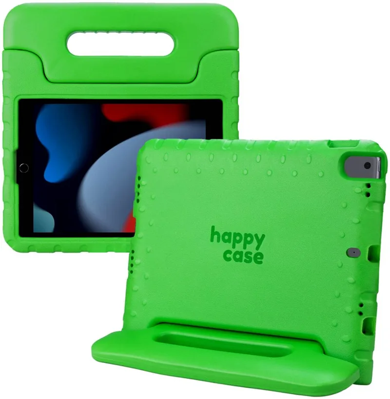 HappyCase Ανθεκτική Θήκη για Παιδιά - Apple iPad 10.2" 2021 / 2020 / 2019 - Green (8719246391729)