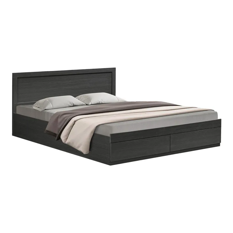 Κρεβάτι Olympus pakoworld με συρτάρι σε wenge απόχρωση 160x200εκ - PAKO WORLD - 123-000250