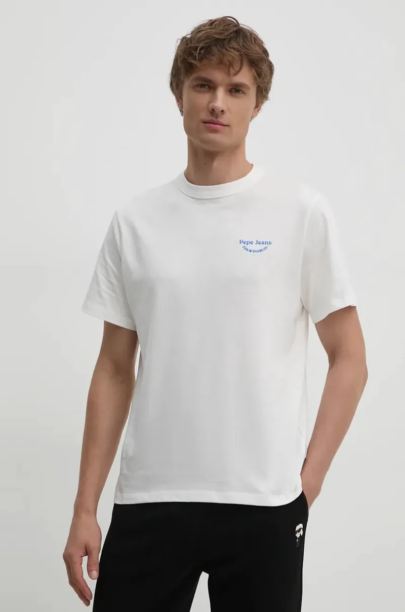Βαμβακερό μπλουζάκι Pepe Jeans ARIS